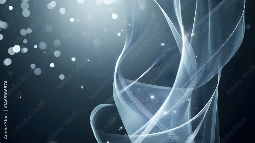 Poster sleek and modern abstract featuring a layered composition of geometric shapes and elements with a so