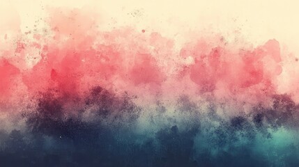 Obraz premium Abstract watercolor wash background with soft color transitions