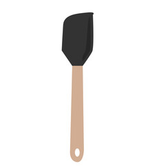 Silicone Spatula Vector.Silicone  spatula kitchen tool. 