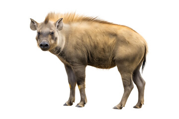 Fototapeta premium A hyena isolated on white background PNG