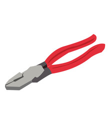 Obraz premium Cutting Pliers Tool for Home Repairs, 