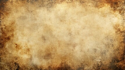 Aged, textured paper background with various shades of brown and tan