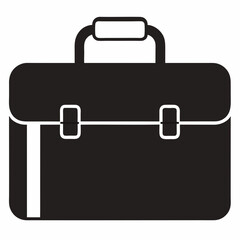 black briefcase icon