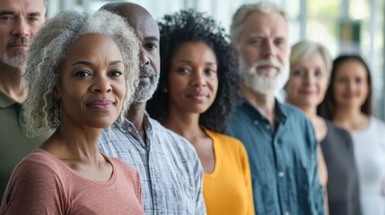 A group of survivors standing together at a medical fundraiser