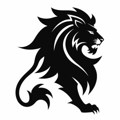 lion head vector
