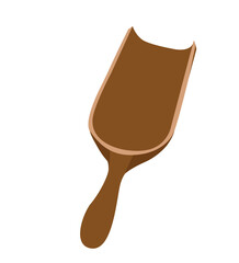 wooden scoop. wooden spice scoop 