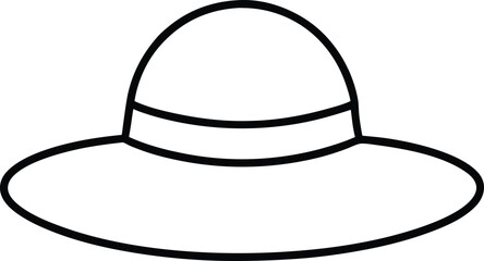 illustration of a pair of hats
