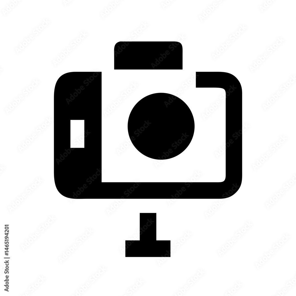 Poster Action camera vector icon action camera illustration action camera graphic action camera image design element
