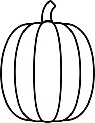 pumpkin isolated on white background