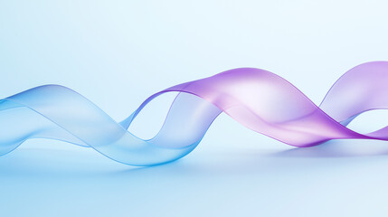 Soft gradient wave on a light background.