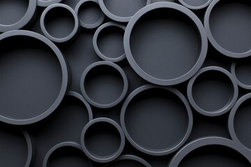 Abstract circles background