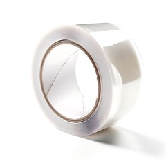 Clear Packing Tape Roll Studio Shot.