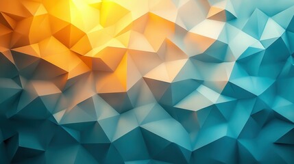 Geometric abstract background with gradient colors
