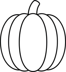 pumpkin on a white background