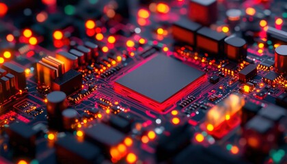 Circuit board close-up (1)