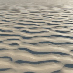 Obraz premium Desert's Whisper: Undulating Sands AI Generated