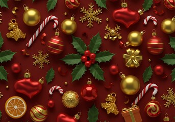 Crimson Yuletide Symphony