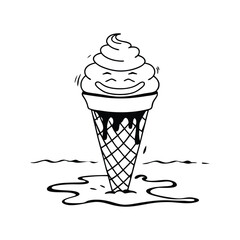 Sweets, Candy and Desserts Thin Line Icons - Editable Stroke
