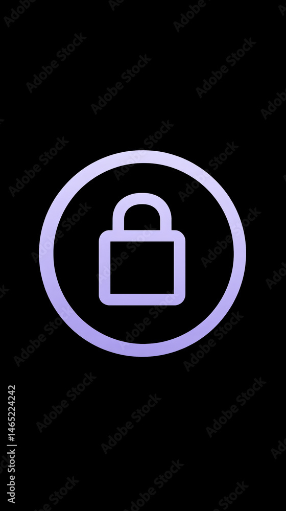 Aufkleber consent scope icon for data privacy in ui visibility duwxuuu