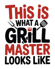 BBQ T-Shirt Design Vector, Vector typography t-shirt design template.