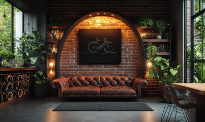 Industrial Chic Lounge