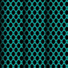 Ramadan Kareem Background with Seamless Islamic Geometric Pattern