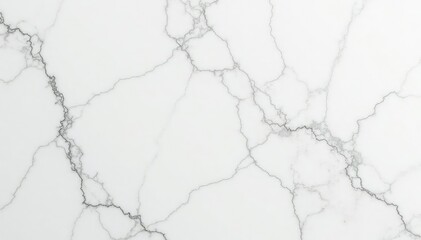 Obraz premium Close-up of pristine white marble texture, showing natural veining and polished surface , white stone, construction, minimal