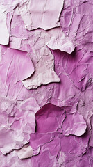 Naklejka premium Purple paper texture background with subtle cement or concrete wall details. Symbolizes strength, creativity, and softness in a balanced mix of industrial grit and artistic pastel tones.