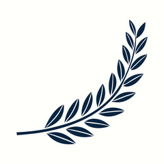 Obraz premium set-of-laurel-wreath-illustration-vectors-miinimal