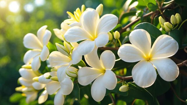 Plumeria pudica. Some researchers explore plumeria as a potential treatment for diseases. The latex derived from the stem is used for treating ulcers and skin conditions.