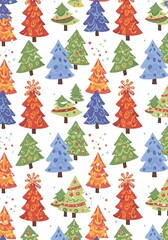 Obraz premium Joyful Evergreen Symphony
