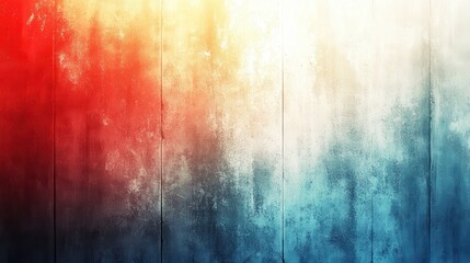 Vibrant, textured wall