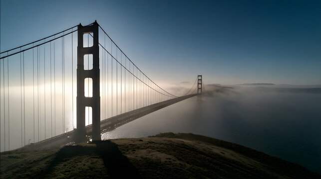 San Francisco Golden Gate Bridge Scenic Vista California Travel Iconic Landmark Bay Area Tourism Suspension Bridge Pacific Coast Highway American West Destination Guide
