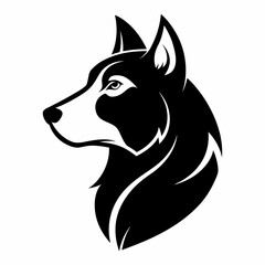 wolf head icon
