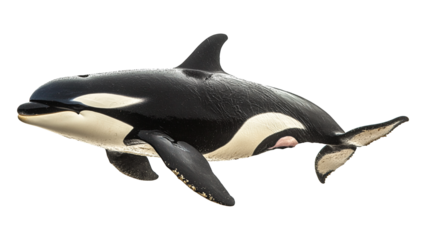 orca whale on transparent background PNG