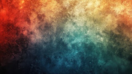Abstract blend of fiery and smoky colors (4)