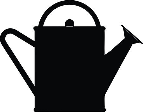 recommend clip art: watering can silhouette vector, water can black symbol, Garden watering can clipart 