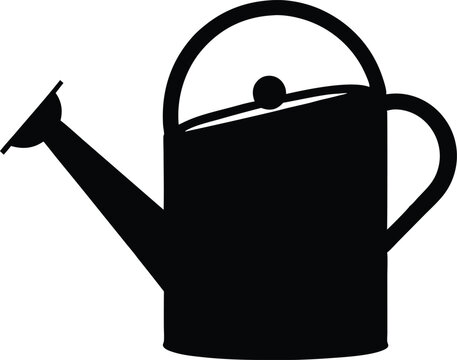 recommend clip art: watering can silhouette vector, water can black symbol, Garden watering can clipart 