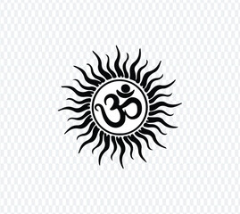 sun symbol vector illustration