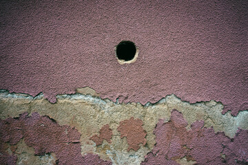 The texture of an old dilapidated wall