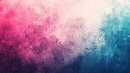 Obraz premium Abstract blend of vibrant pink and cool blue hues