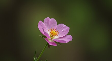 Detailed Macro Photography of a Vibrant Outdoor Flower Bloom