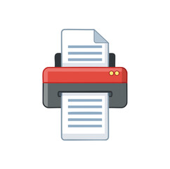 printer icon vector