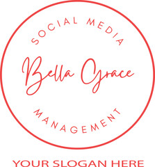 Custom success manager logo  for company 