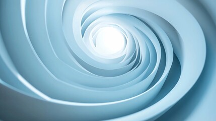 Swirling white and blue background 