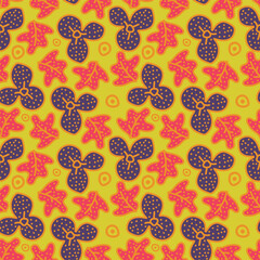 seamless pattern with butterflies