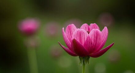 Obraz premium High-Resolution Macro Shot of a Beautiful Flower in Bloom