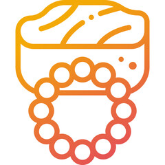 jade gradient line icon