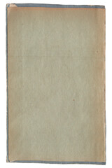 Vintage background of old ancient torn paper texture isolated