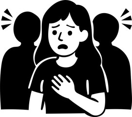 Vector illustrations of mental health issues including depression, anxiety, masking emotions, and recovery. Ideal for awareness, therapy, or psychological topics.